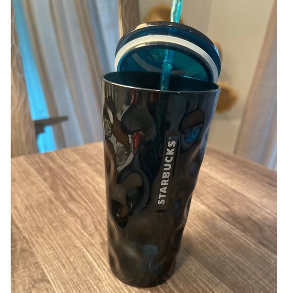 NWOT STARBUCKS Tumbler dark Green 16oz NWOT - Picture 3 of 7